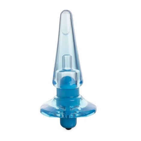 vibrador plug con balita anal
