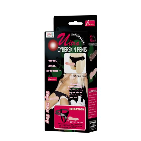 Arnes con Pene Ultra Cyberskin Penis 5
