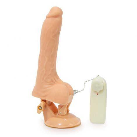 Vibrador sexual realista con control de vibración