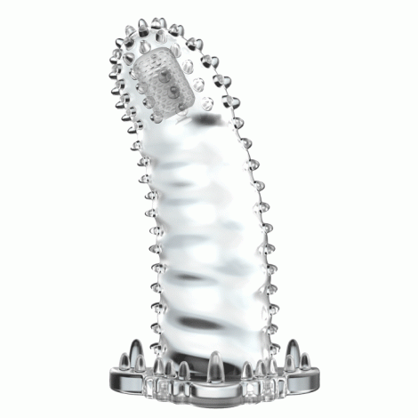 Funda para pene con balita vibradora