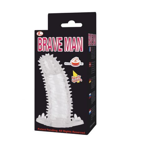Funda para pene texturizada