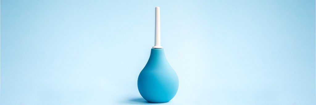 ducha para limpieza anal