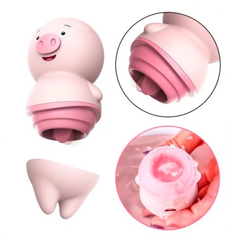 vibrador recargable con estimulador de clitoris