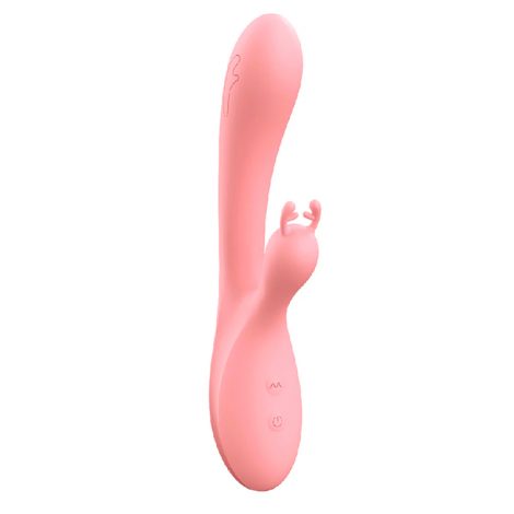 Vibrador Con Estimulador de Clítoris Recargable Lilo Orejitas De Alce
