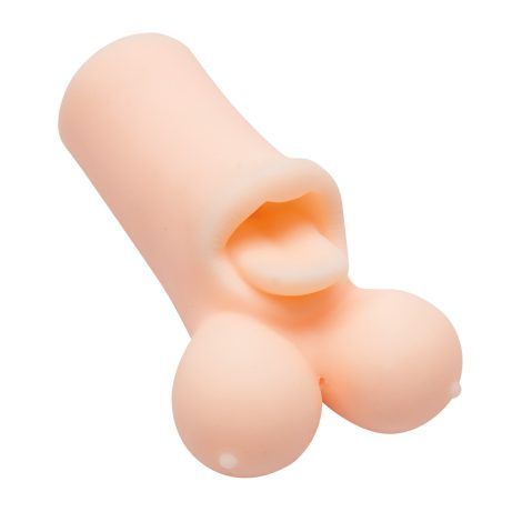 masturbador masculino con boca en silicona