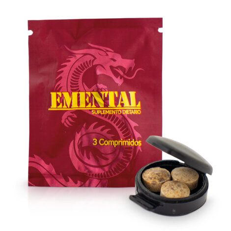 potenciador sexual y suplemento dietario emental x3 unidades