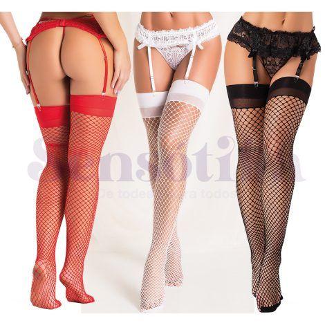 medias malla para conjuntos lenceria erotica