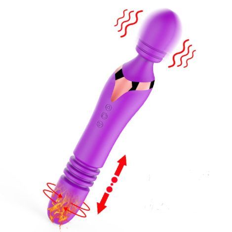 Hitachi Lucy Doble Estimulación Recargable 7 Funciones 2