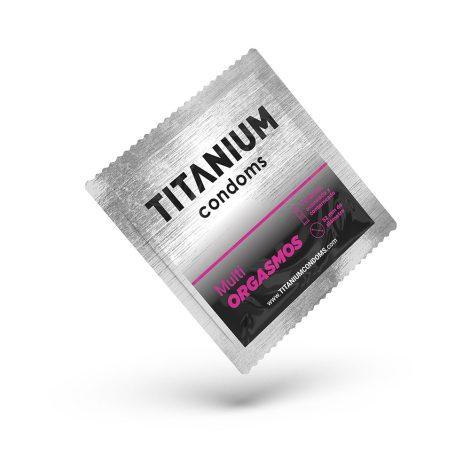 condón masculino multiorgasmos titanium