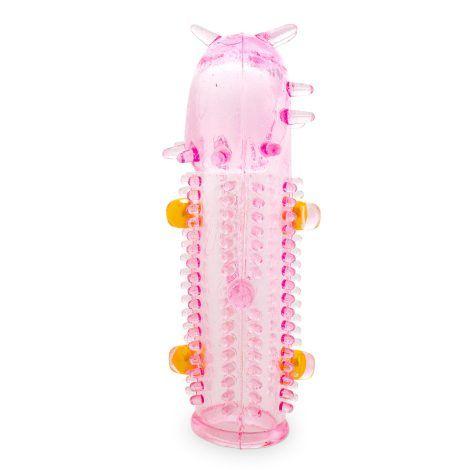 funda pene con perlas