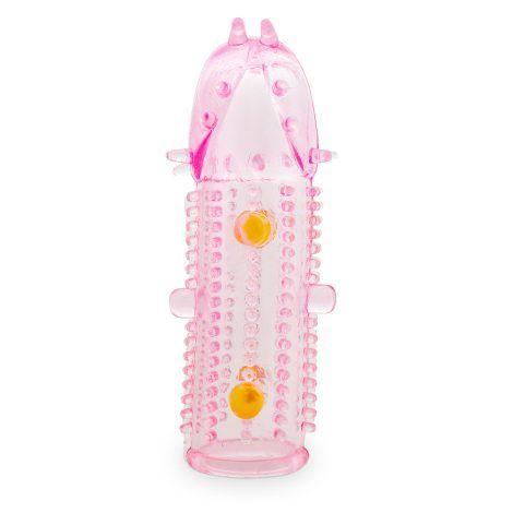 funda pene con perlas