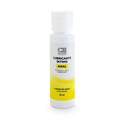 lubricante anal a base de agua elixir 30ml